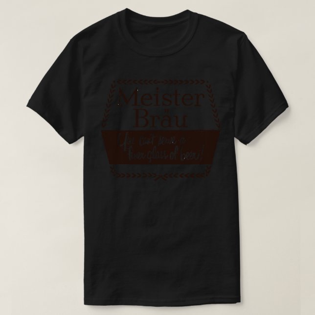 Meister Brau T-Shirt (Design Front)