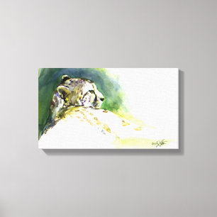 Mejestic Cheetah Wrapped Canvas
