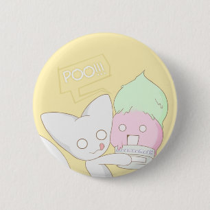 Meko, poop! button