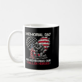 Mel Day Remembering Fallen Heroes Flag Patriotic 1 Coffee Mug
