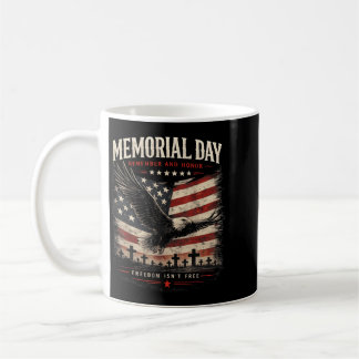 Mel Day Usa Flag Remember Honour Patriotic Eagle Coffee Mug
