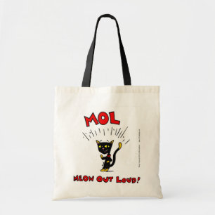 Mel "MOL: MEOW OUT LOUD" Tote Bag
