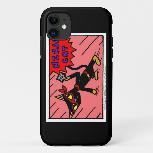 Mel NINJA CAT iPhone 5 Case (Back)