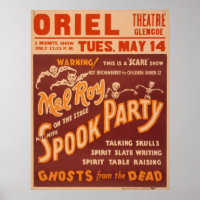 MEL ROY Magician Illusionist VAUDEVILLE Poster