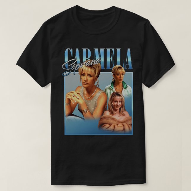 mela Soprano vintage T-Shirt (Design Front)