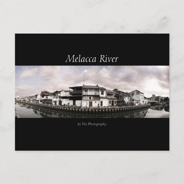 Melacca River Postcard (Front)