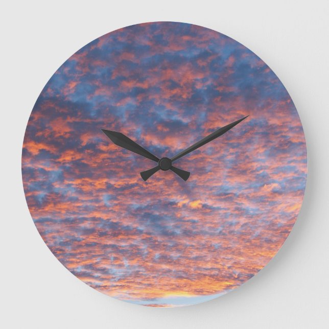 Melamine Plate Large Clock (Front)