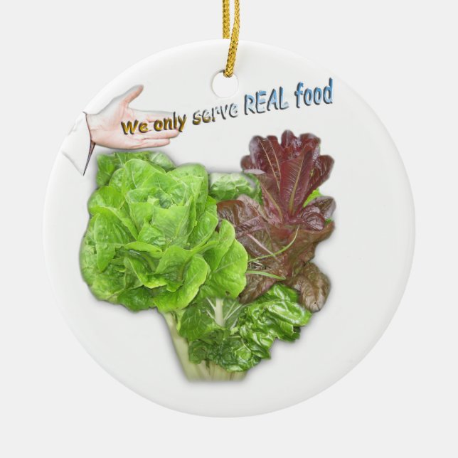 Melamine Plate with design Ceramic Tree Decoration (Front)