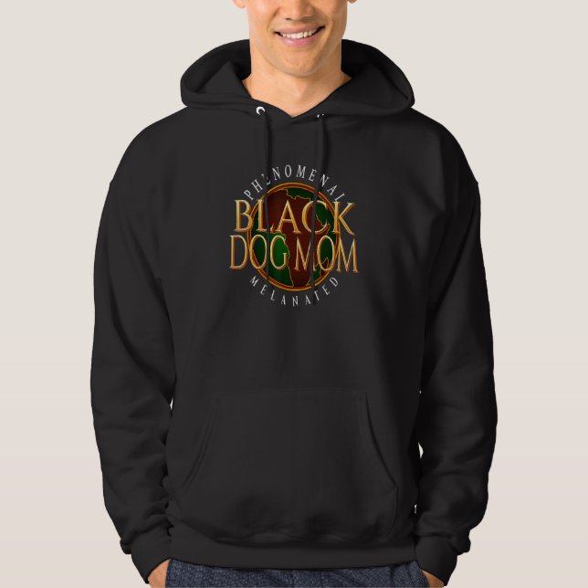 Melanated And HBCU Educated Melanin African Pride  Hoodie (Front)