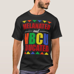 Melanated and HBCU Educated T-Shirt