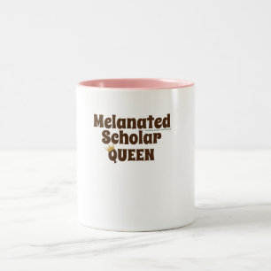 Melanated Scholar Queen Mug