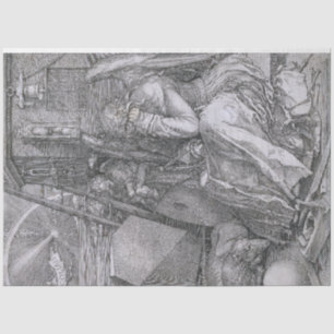Melancholia, Albrecht Durer Tissue Paper