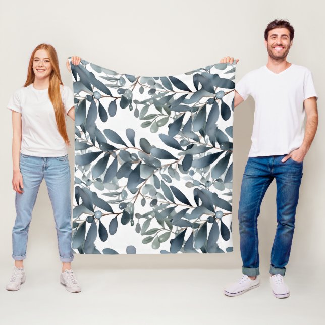 Melancholic Garden Fleece Blanket (In Situ)