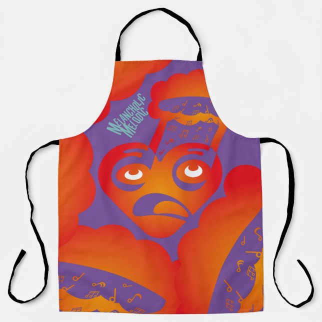 MELANCHOLIC MEDOLIC BY MASANSER PIXELAT APRON (Front)