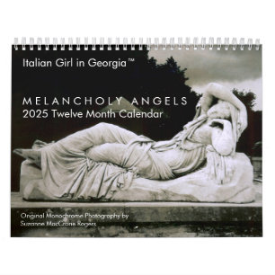 Melancholy Angels - 2025 Twelve Month Calendar