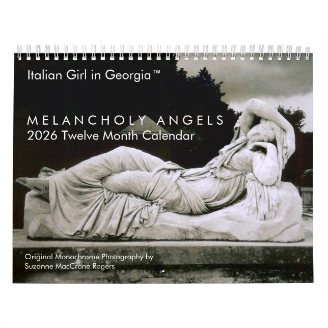 Melancholy Angels - 2026 Twelve Month Calendar (Cover)