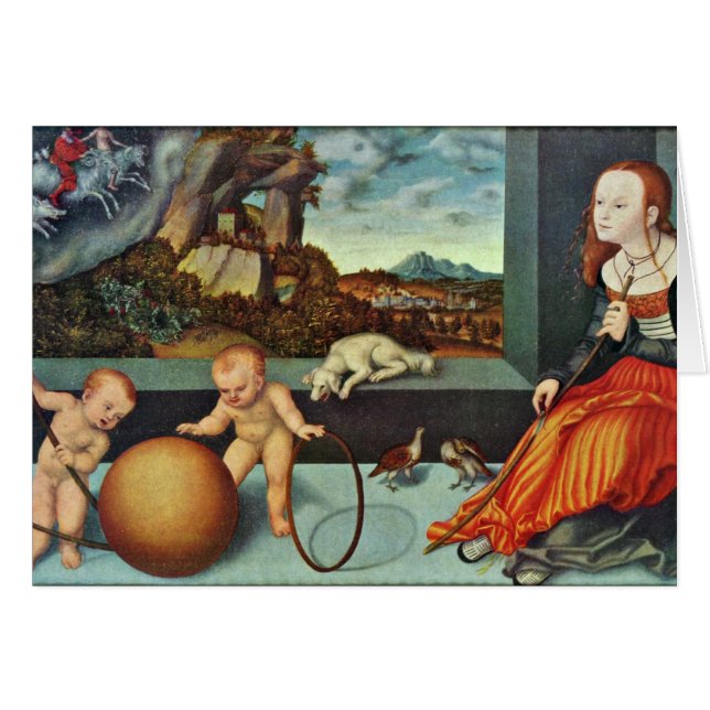 Melancholy By Cranach D. Ä. Lucas (Best Quality) (Front Horizontal)