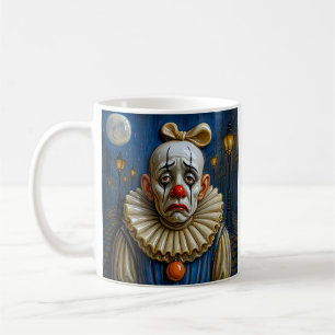 Melancholy Clown Coffee Mug