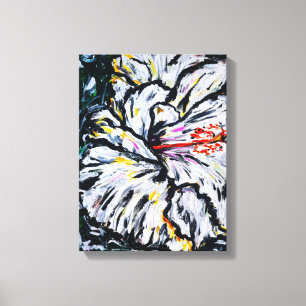 Melancholy flower canvas print
