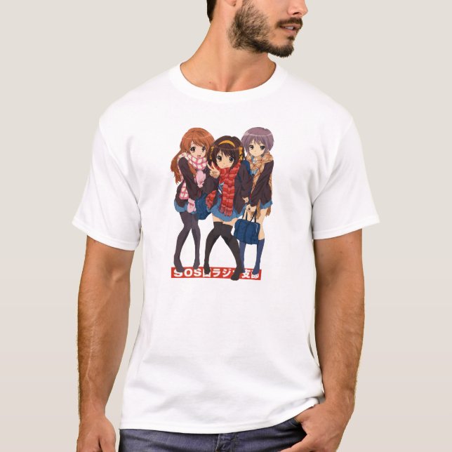 Melancholy of Haruhi Suzumiya T-Shirt (Front)