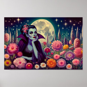 Melancholy Vamp poster print