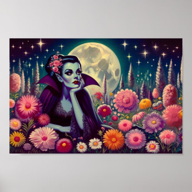 Melancholy Vamp poster print (Front)