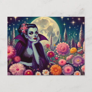 Melancholy Vampire Postcard