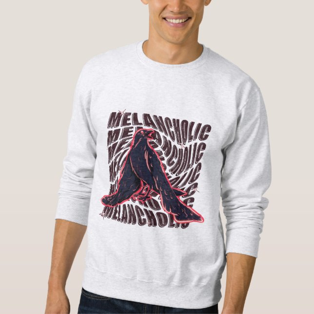 Melancholy x Raven Sweatshirt (Front)