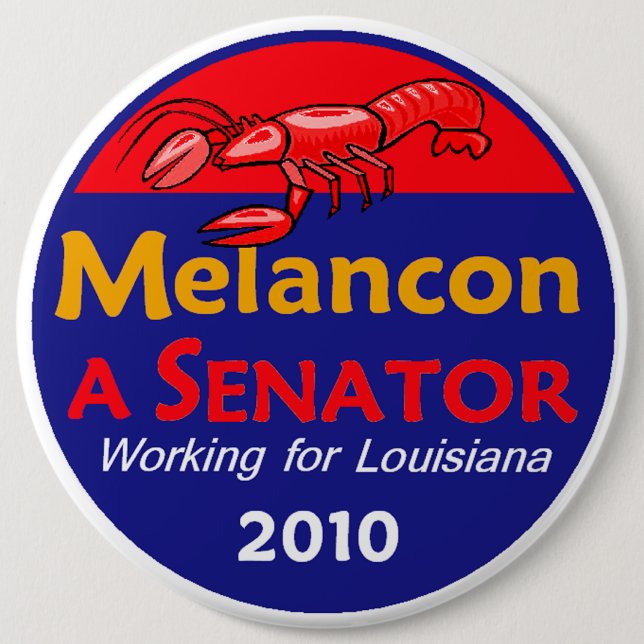 Melancon Senate 2010 Button (Front)