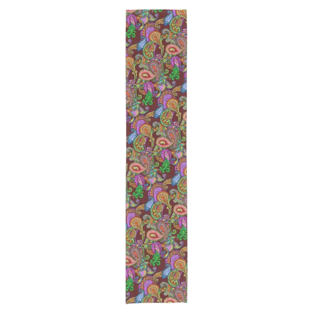 Melange Paisley Table Runner (Front)