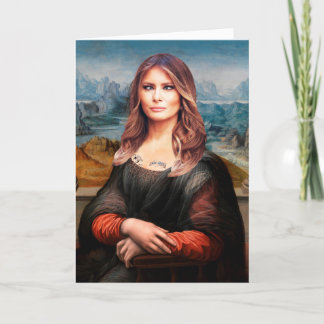 Melania Apathetic Birthday greeting card