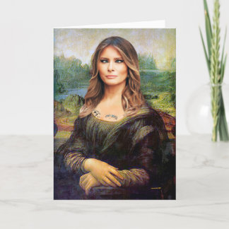 Melania Lisa Politically Incorrect Birthday Card