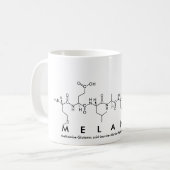Melania peptide name mug (Front Left)