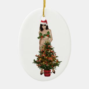 MELANIA, the christmas TRAMP Ceramic Tree Decoration