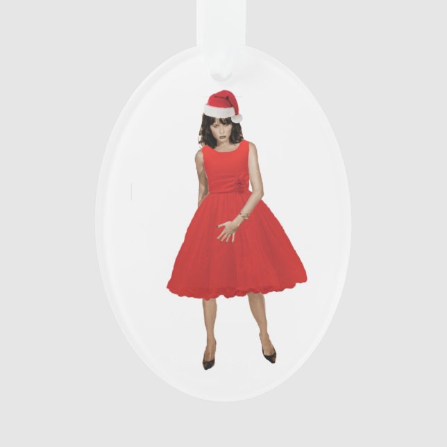 MELANIA, the christmas TRAMP Ornament (Front)