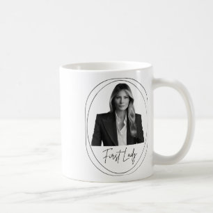 Melania Trump 2025 First Lady Inauguration Photo M Coffee Mug