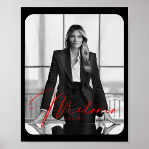 Melania Trump 2025 First Lady Inauguration Photo  Poster