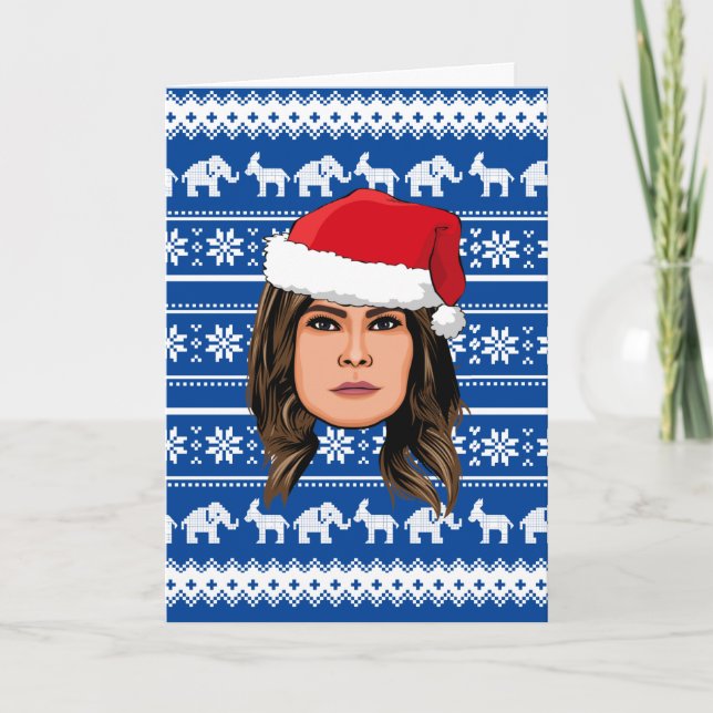 MELANIA TRUMP Christmas Card (Front)