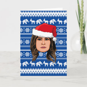 MELANIA TRUMP Christmas Card