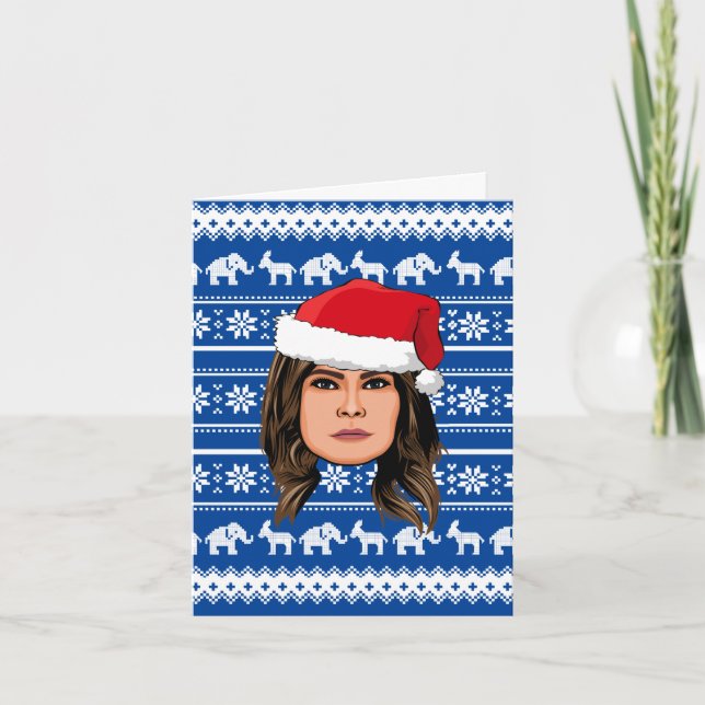 MELANIA TRUMP Christmas Card (Front)