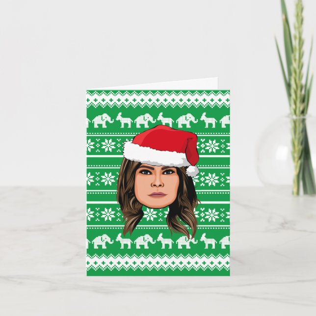 MELANIA TRUMP Christmas Card (Front)
