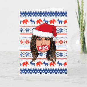 MELANIA TRUMP Christmas Card