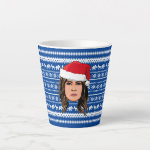 MELANIA TRUMP Christmas Latte Mug