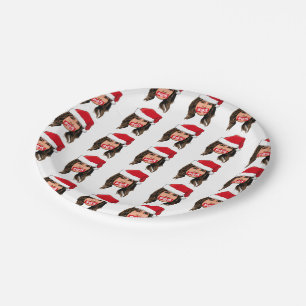 MELANIA TRUMP Christmas Paper Plate
