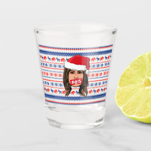 MELANIA TRUMP Christmas Shot Glass