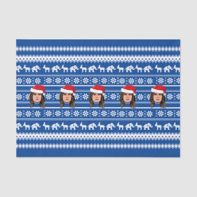 MELANIA TRUMP Christmas Tissue Paper (Front)