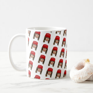 Melania Trump MAGA Christmas Coffee Mug