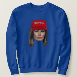 Melania Trump MAGA Christmas Sweatshirt