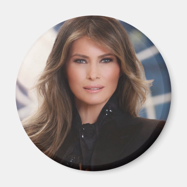 Melania Trump Official White House Photo Magnet (Front)