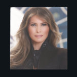 Melania Trump Official White House Photo Notepad<br><div class="desc">Melania Trump Official White House Photo</div>